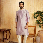 Symbol Men Festive Embellished Long Kurta