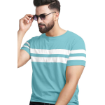 T-Shirt for Mens Double Stripes on Chest