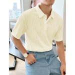 T-Shirt for Men – Soft Breathable Fabric | Regular Fit Half Sleeve Collar Tee for Summer Casual Wear (Available in Plus Size)