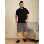 Symbol Men's Cotton Rich Polo T Shirt | Mandarin Collar Tshirts | Half Sleeves | Plain - Regular Fit (Available in Plus Sizes)