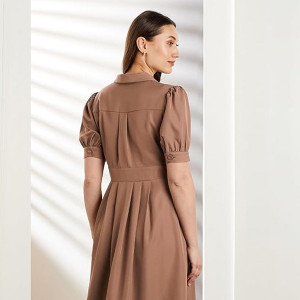 Women's Fit & Flare Wrap Dress