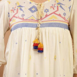 Women's Cotton Tiered Dress