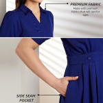 Premium Women's Fit & Flare Wrap Dress