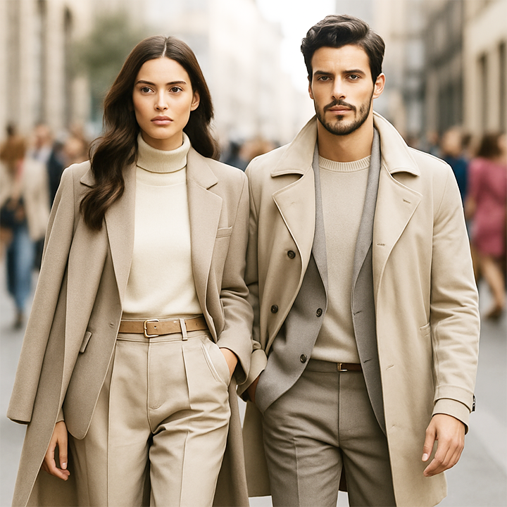 When Neutrals Outdress The Loud Crowd